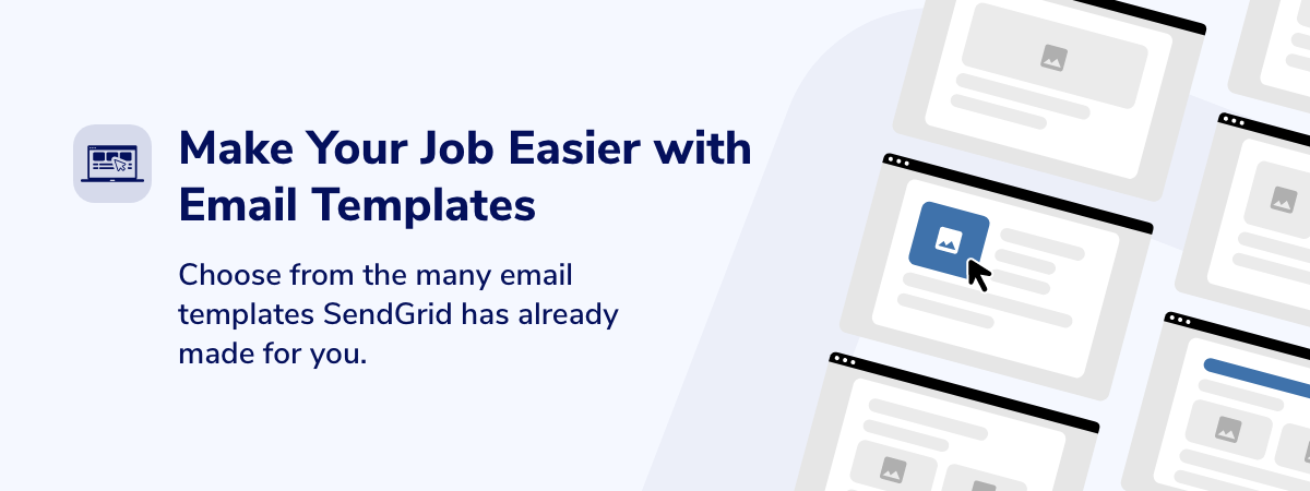 SendGrid email templates