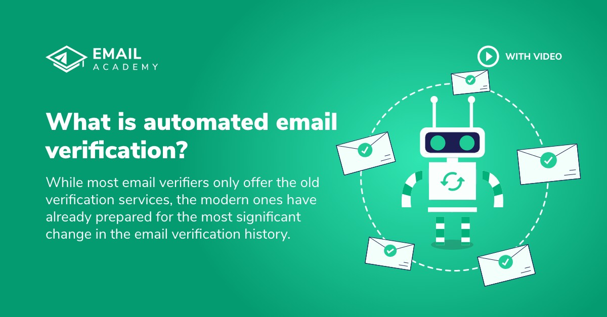 What is automated email verification?