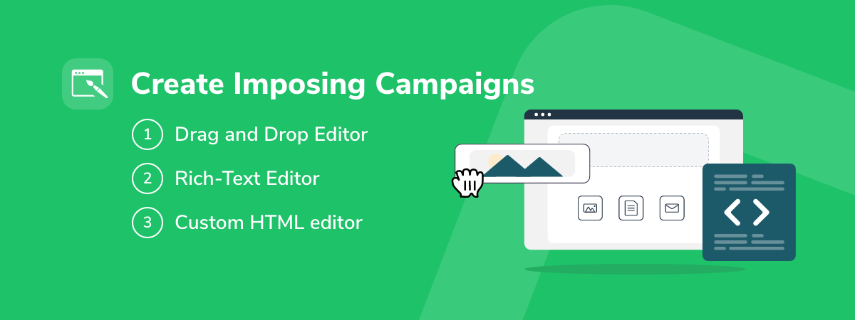 MailerLite create imposing campaigns