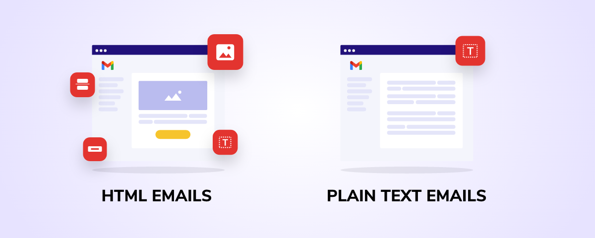 HTML email vs plain text emails - Email Academy